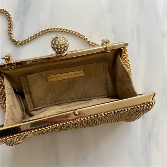 Gold Mesh Chain Evening Bag - Picture 3 of 3
